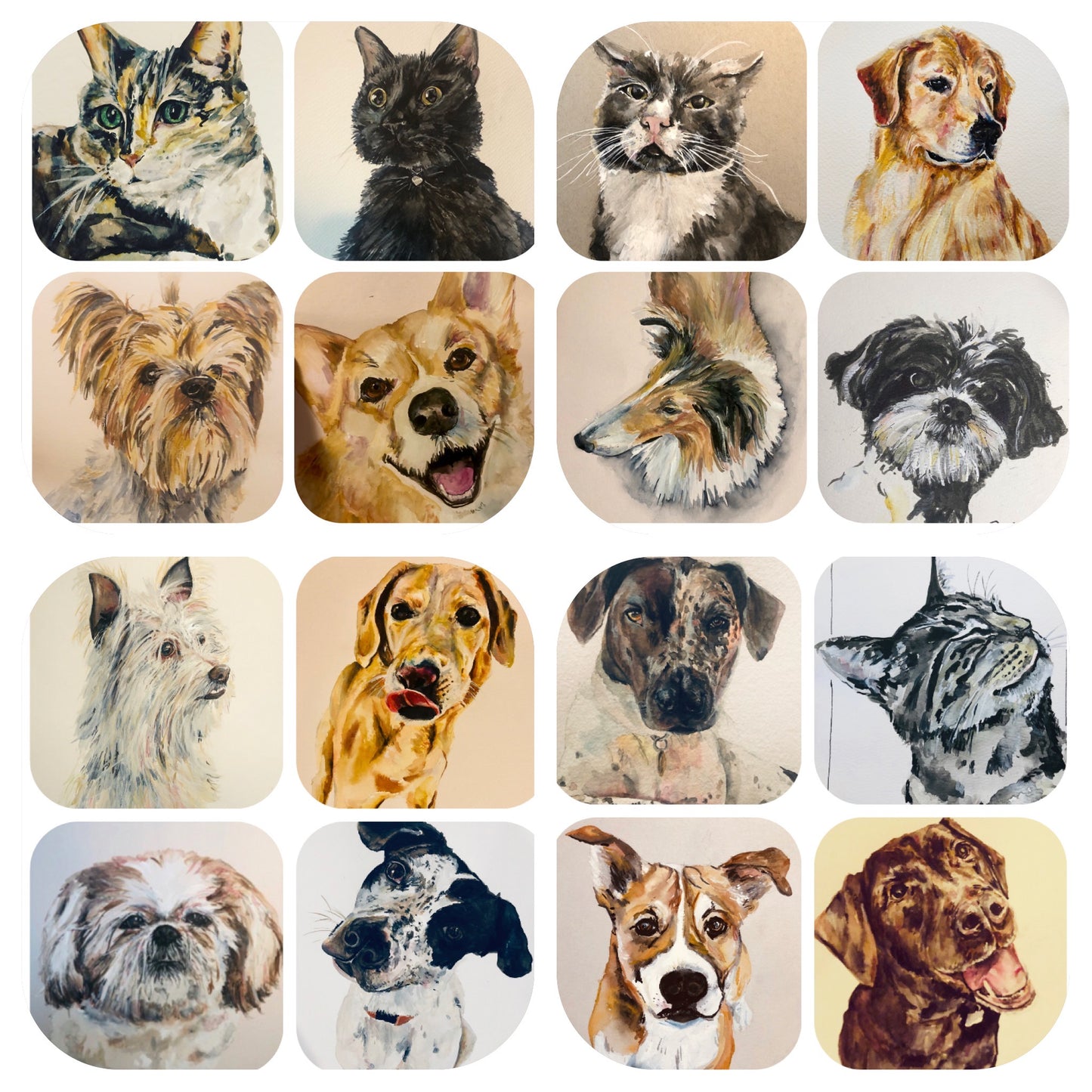 CUSTOM PET PORTRAIT
